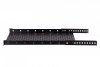 SABAJ Półka stała 19, 1U, o gł. 450 mm., mocowana w czterech punktach, czarna